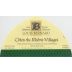 Louis Bernard Cotes du Rhone Villages 2003 Front Label