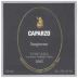 Caparzo Sangiovese 2002 Front Label