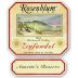 Rosenblum Cellars Annette's Reserve Zinfandel 2002 Front Label