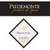 Piedemonte Moscatel 2013 Front Label
