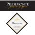 Piedemonte Moscatel 2012 Front Label