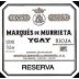 Marques de Murrieta Rioja Reserva 1998 Front Label