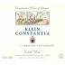 Klein Constantia Cabernet Sauvignon 2000 Front Label