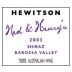 Hewitson Ned and Henry's Shiraz 2003 Front Label