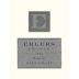 Ehlers Estate Merlot 2001 Front Label