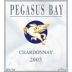 Pegasus Bay Chardonnay 2001 Front Label