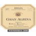 Bodegas Riojanas Gran Albina Vendimia 2001 Front Label