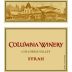 Columbia Winery Columbia Valley Syrah 2000 Front Label