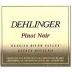 Dehlinger Estate Pinot Noir 2002 Front Label