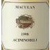 Maculan Acininobili (375ml half-bottle) 2000 Front Label
