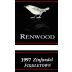 Renwood Fiddletown Zinfandel 1997 Front Label