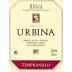 Bodegas Urbina Tempranillo 2015 Front Label