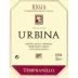 Bodegas Urbina Tempranillo 2013 Front Label