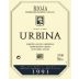 Bodegas Urbina Gran Reserva Especial 1991 Front Label