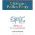 Chateau Belles Eaux Sainte Helene 2002 Front Label