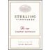 Sterling Reserve Cabernet Sauvignon 2001 Front Label