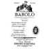 Bruno Giacosa Barolo Collina Rionda 1993 Front Label