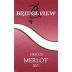 Bridgeview Oregon Merlot 2001 Front Label