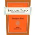 Pascual Toso Sauvignon Blanc 2012 Front Label