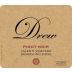 Drew Valenti Vineyard Pinot Noir 2016 Front Label