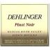 Dehlinger Estate Pinot Noir 2001 Front Label