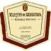 Marques de Monistrol Reserva Privada 1999 Front Label