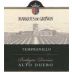 Durius Tempranillo 2001 Front Label