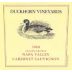 Duckhorn Estate Grown Cabernet Sauvignon 2000 Front Label
