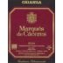 Marques de Caceres Rioja Crianza 2001 Front Label
