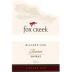 Fox Creek Reserve Shiraz 2002 Front Label