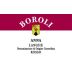 Boroli Anna Rosso 2014 Front Label