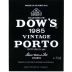 Dow's Vintage Port 1985 Front Label