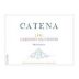 Catena Cabernet Sauvignon 2002 Front Label