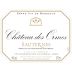 Chateau des Ormes Sauternes 2010 Front Label