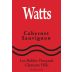 Watts Winery Los Robles Vineyard Cabernet Sauvignon 2016 Front Label