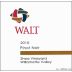 Walt Shea Vineyard Pinot Noir 2010 Front Label