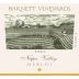 Barnett Vineyards Merlot 2002 Front Label