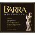Barra of Mendocino Cabernet Sauvignon 2004 Front Label