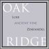 Oak Ridge Winery Ancient Vine Zinfandel 2009 Front Label