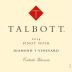 Talbott Diamond T Vineyard Pinot Noir 2014 Front Label