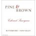 Pine & Brown Winery Cabernet Sauvignon 2012 Front Label