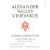 Alexander Valley Vineyards Dry Rose of Sangiovese 2015 Front Label