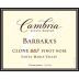 Cambria Barbara's Clone 667 Pinot Noir 2010 Front Label