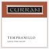 Curran Santa Ynez Valley Tempranillo 2012 Front Label