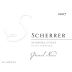 Scherrer Winery Platt Vineyard Pinot Noir 2007 Front Label