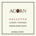 ACORN Winery Alegria Vineyards Dolcetto 2010 Front Label