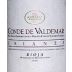 Bodegas Valdemar Conde de Valdemar Crianza 2001 Front Label