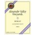 Alexander Valley Vineyards Merlot 2002 Front Label