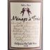 Menage a Trois Red Blend 2003 Front Label