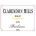 Clarendon Hills Brookman Merlot 2003 Front Label